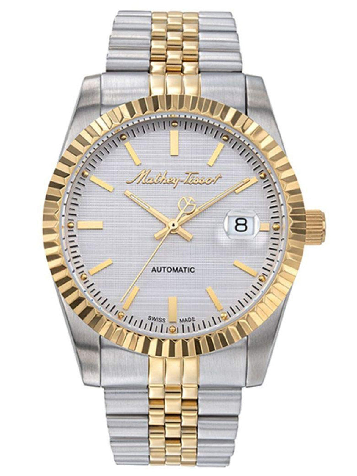Mathey-Tissot Analog White Dial Men's Watch-H1810ATBI