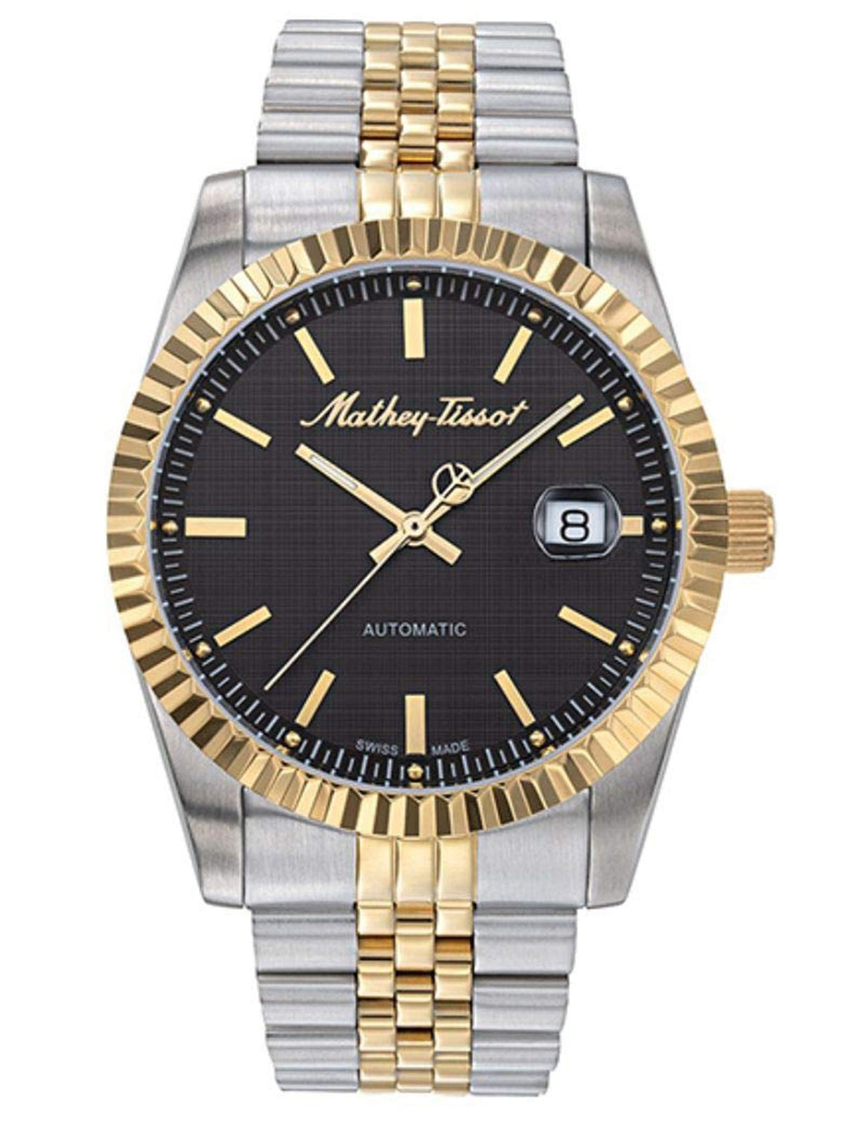 Mathey-Tissot Analog Black Dial Men&