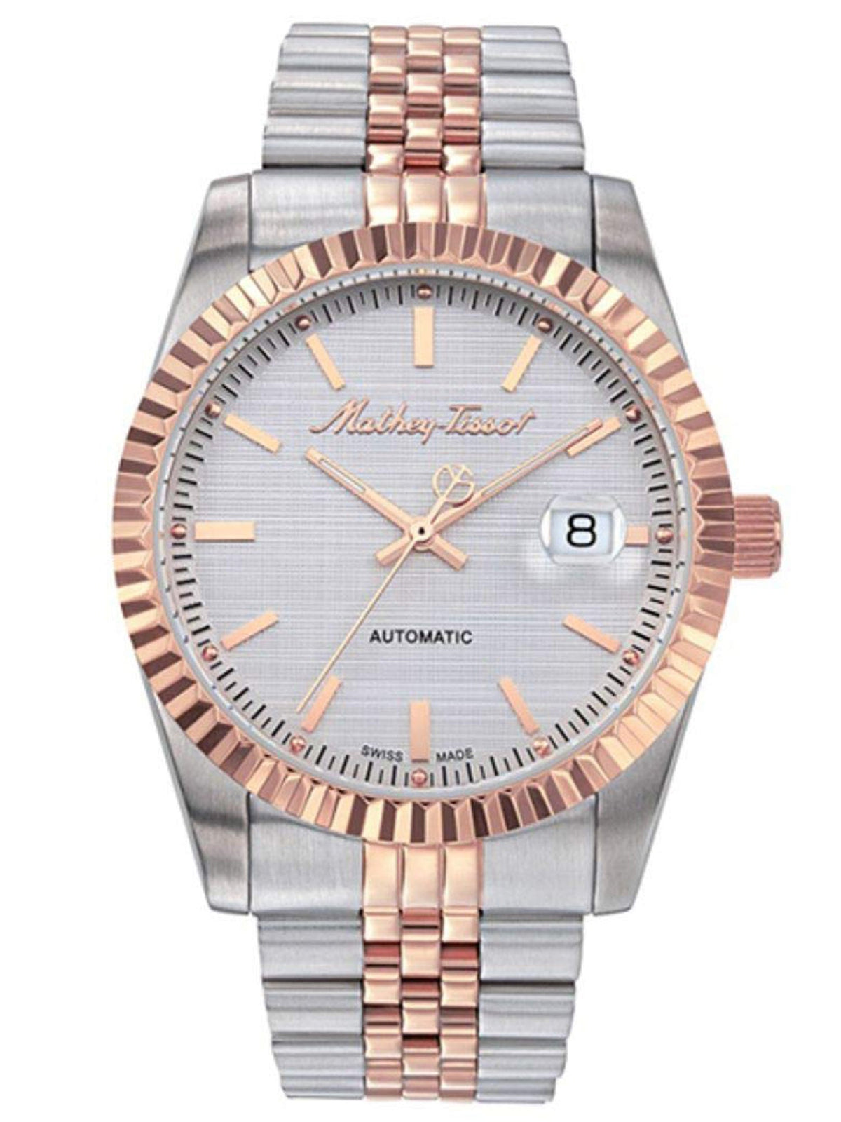 Mathey-Tissot Analog White Dial Men's Watch-H1810ATRA