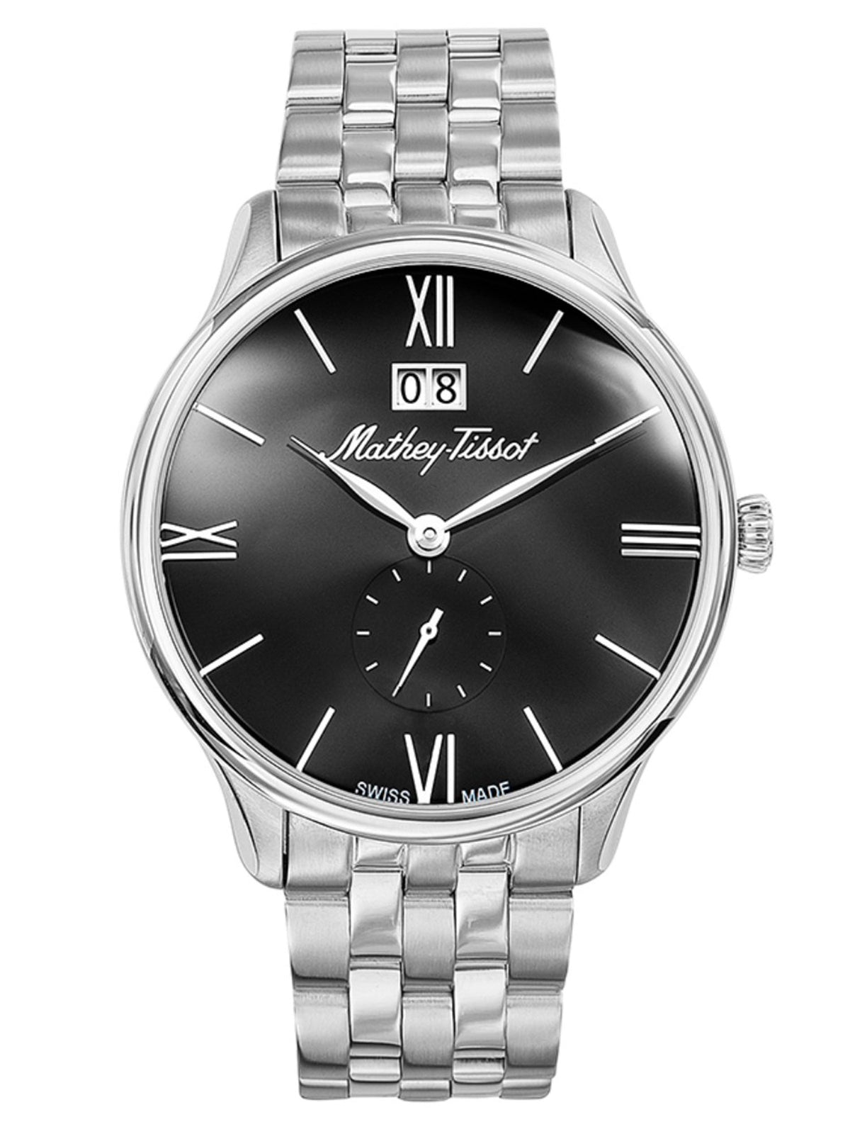 Mathey-Tissot Analog Black Dial Men's Watch-H1886MAN