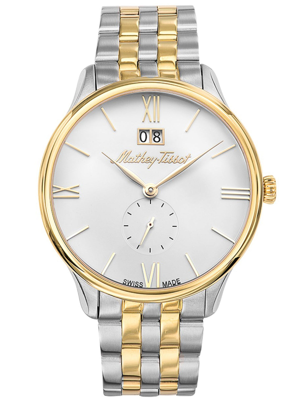 Mathey-Tissot Analog Silver Dial Men&