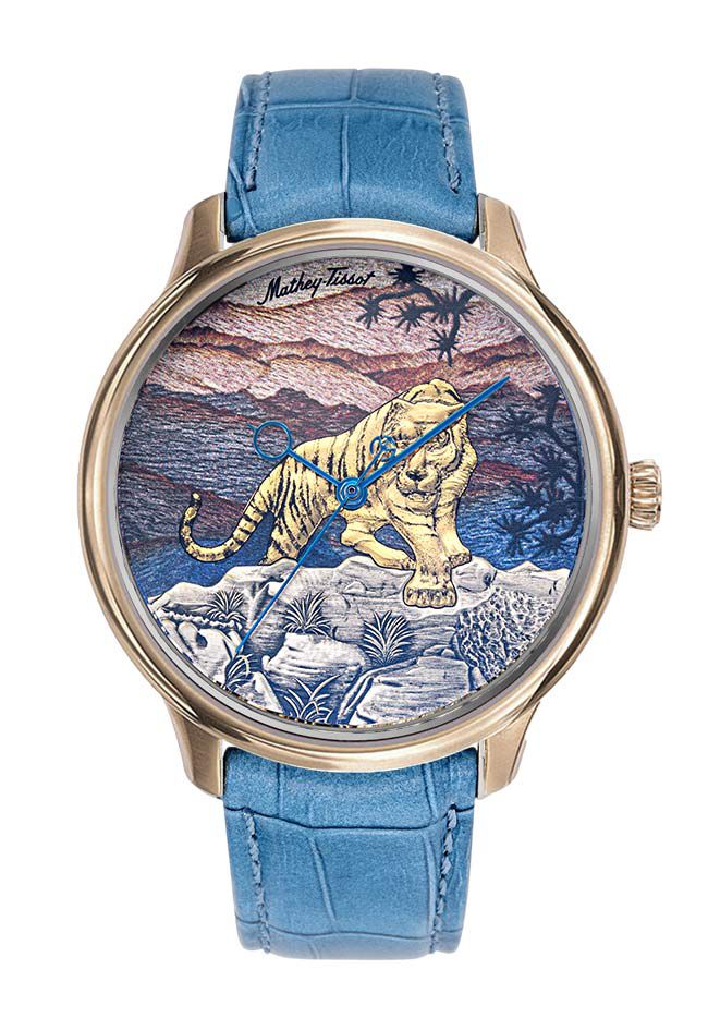 Mathey-Tissot Swiss Made Edmond Handcrafet Limited Edition Automatic Multicolor Dial Analog Watch For Gents - H1886TP