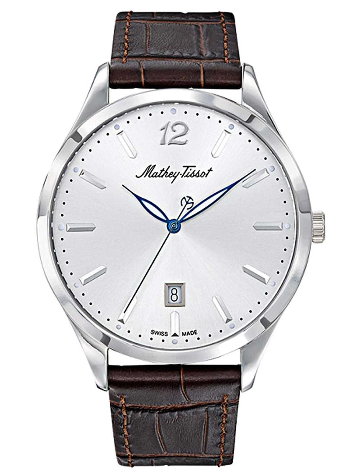 Mathey-Tissot Analog Silver Dial Men's Watch-H411AS