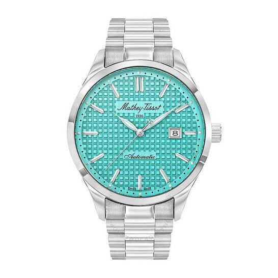 Mathey-Tissot Swiss Made Blue Dial Automatic Watch For Men - H411ATIF