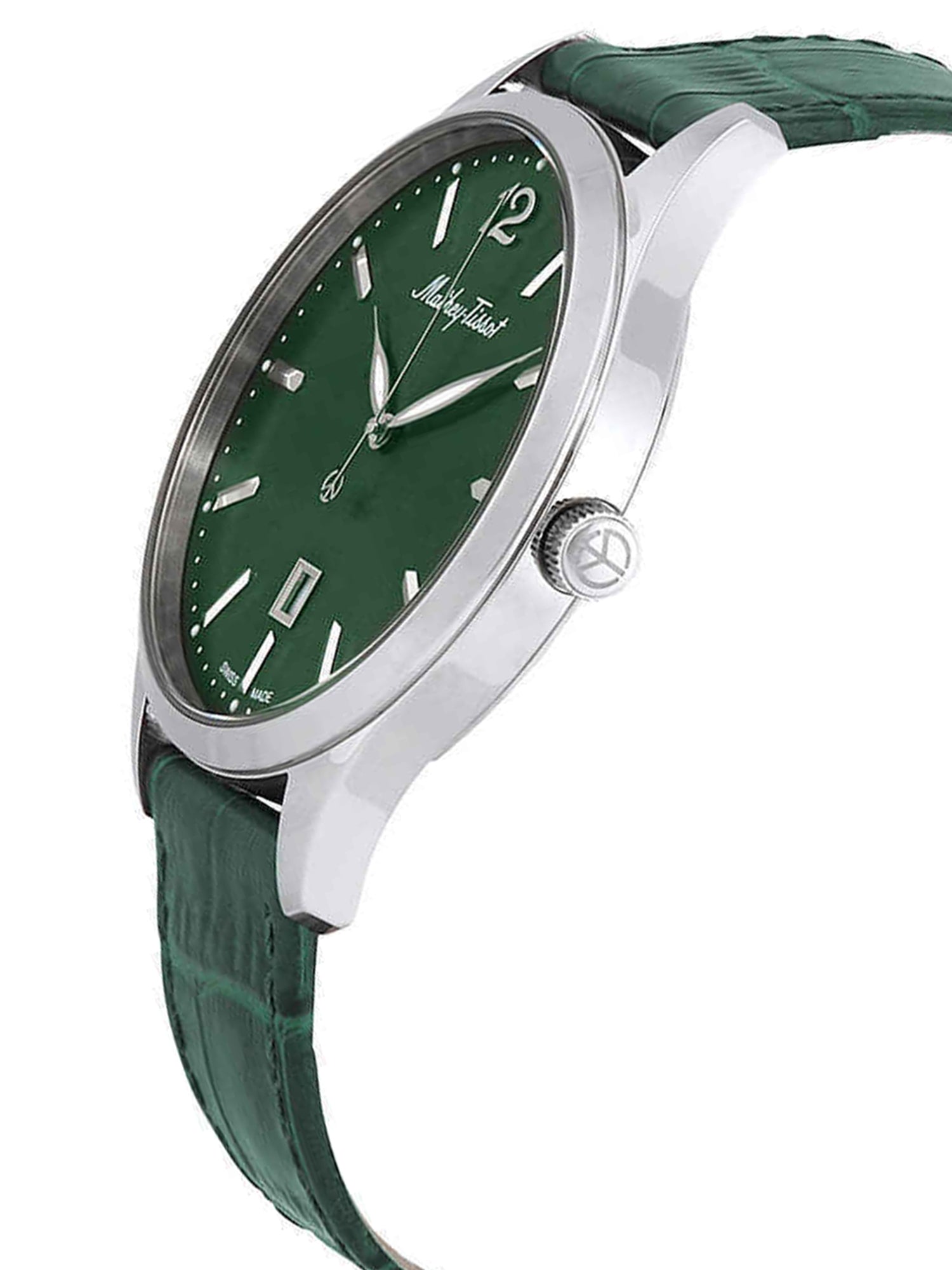 Mathey-Tissot Swiss Made Urban Quartz Green Dial Gents Watch H411AV
