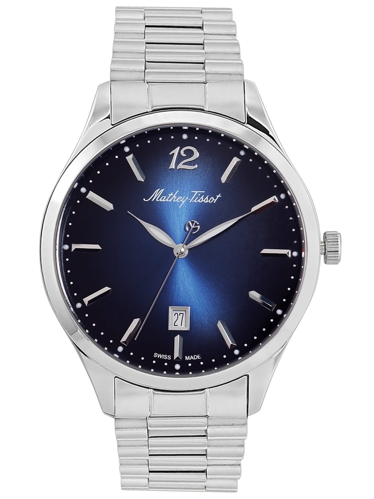 Mathey-Tissot Analog Blue Dial Men&