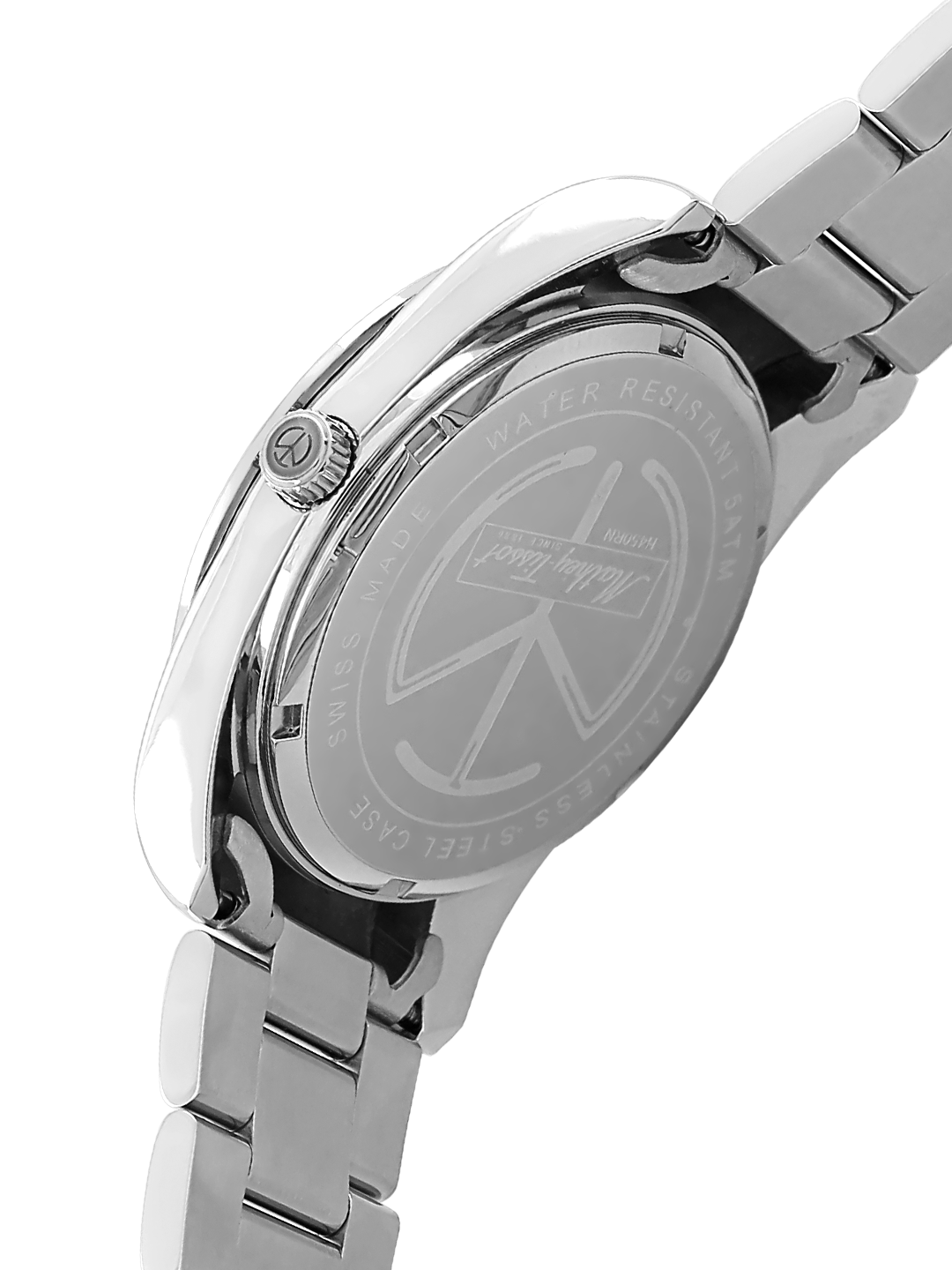 Mathey-Tissot Swiss Made White Dial Analog Watch for Gents - H450AI