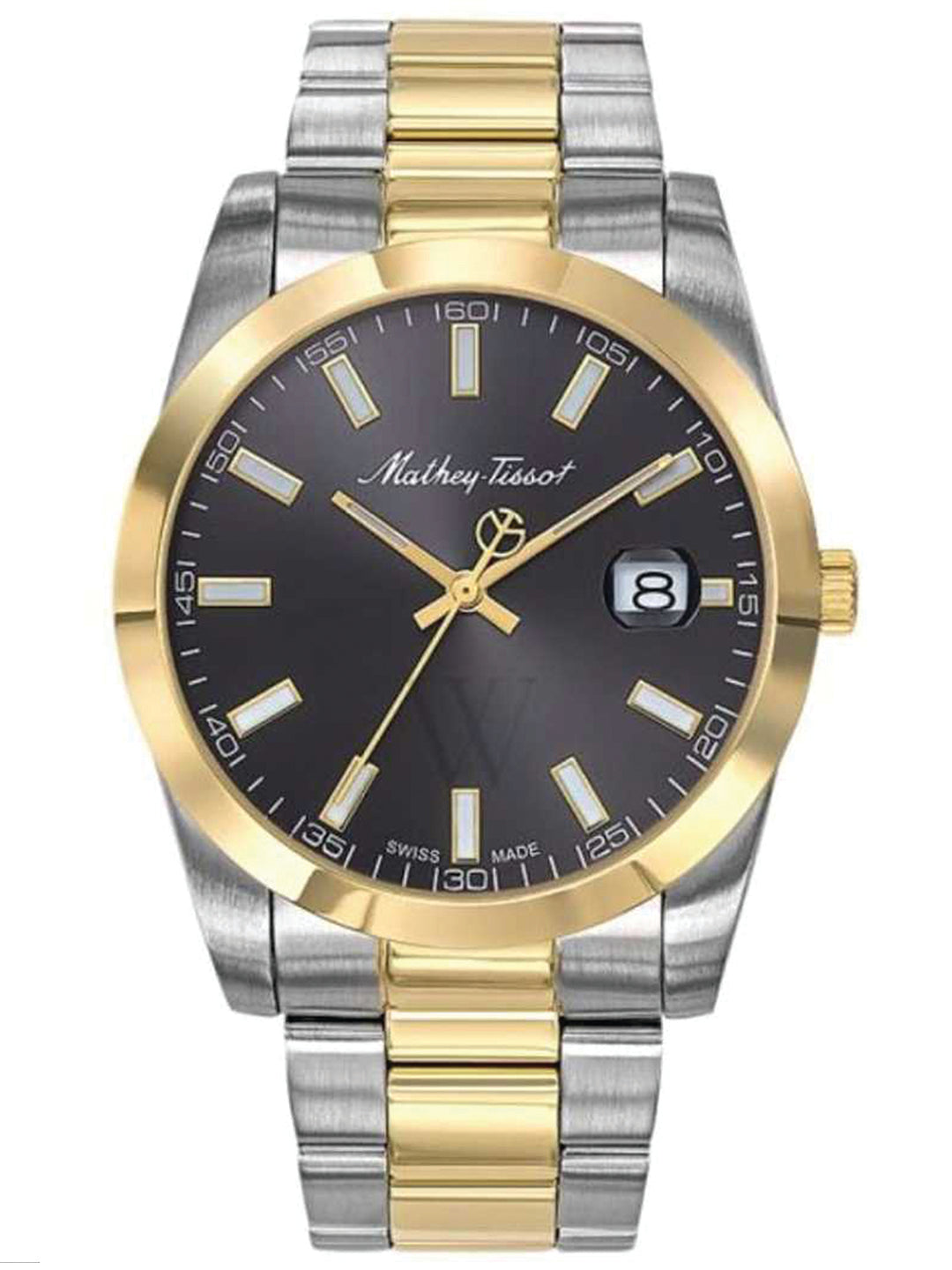 Mathey-Tissot Analog Black Dial Men&