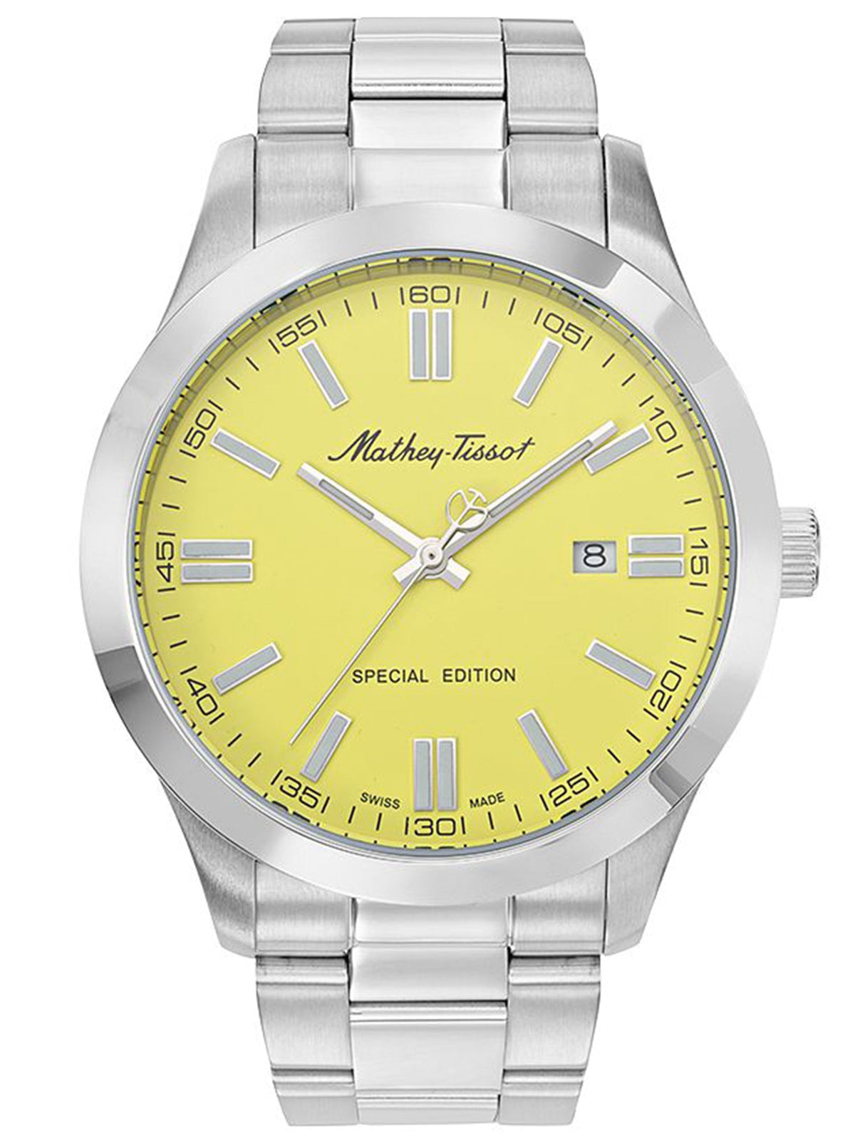 Mathey-Tissot Special Edition Analog Yellow Dial Men&