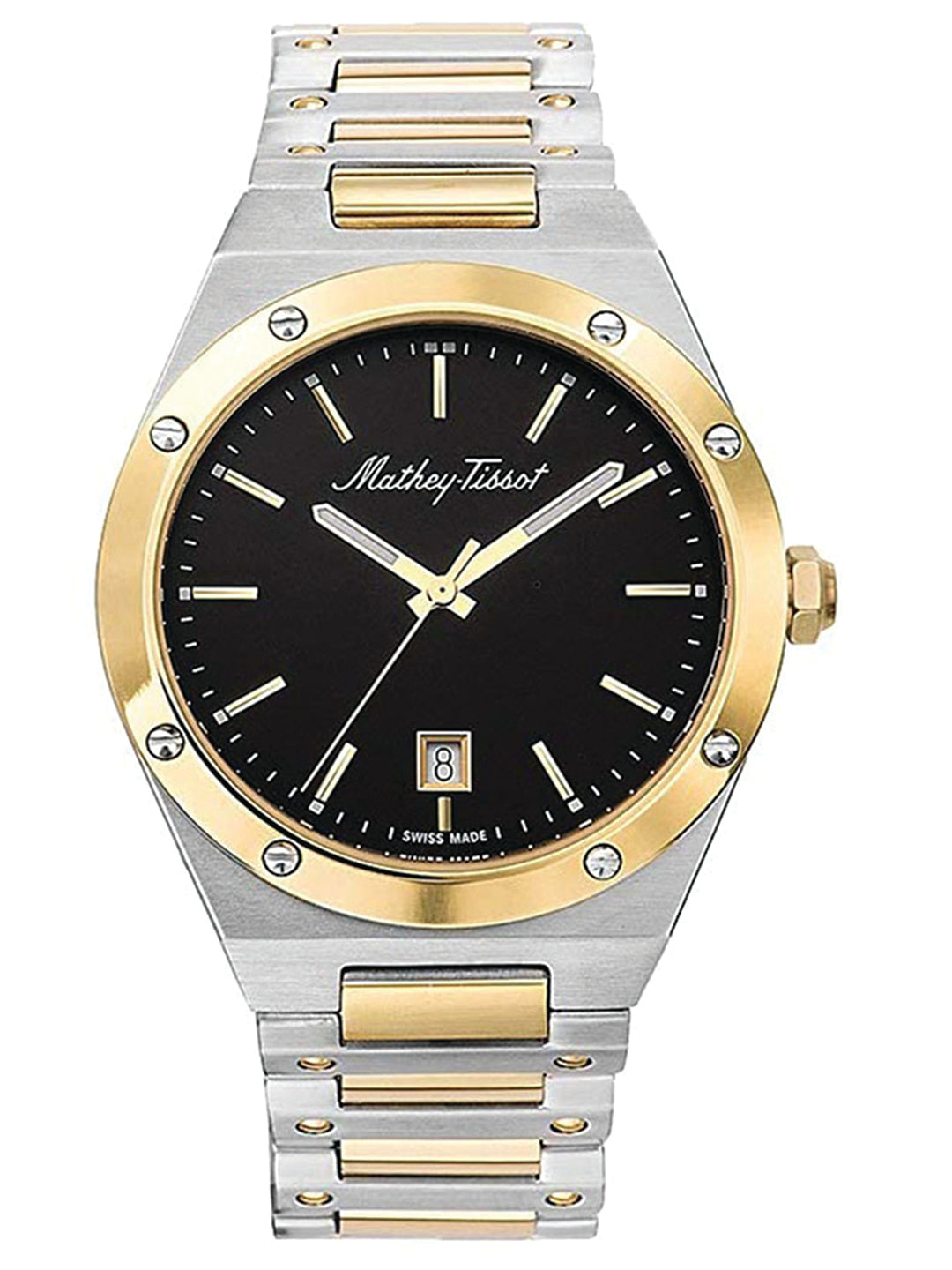 Mathey-Tissot Analog White Dial Men's Watch-H680BN