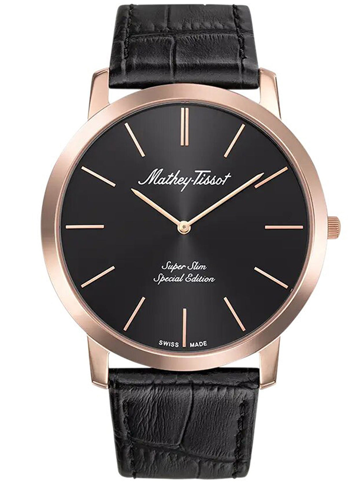Mathey-Tissot Analog Black Dial Men&