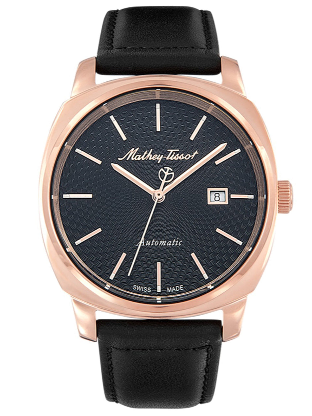 Mathey-Tissot Smart Analog Black Dial Men&