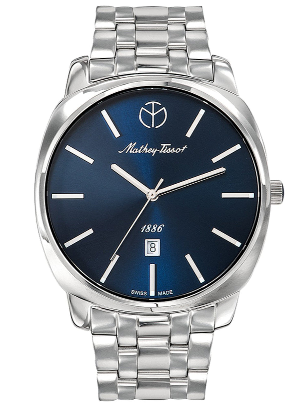 Mathey-Tissot Analog Blue Dial Men&