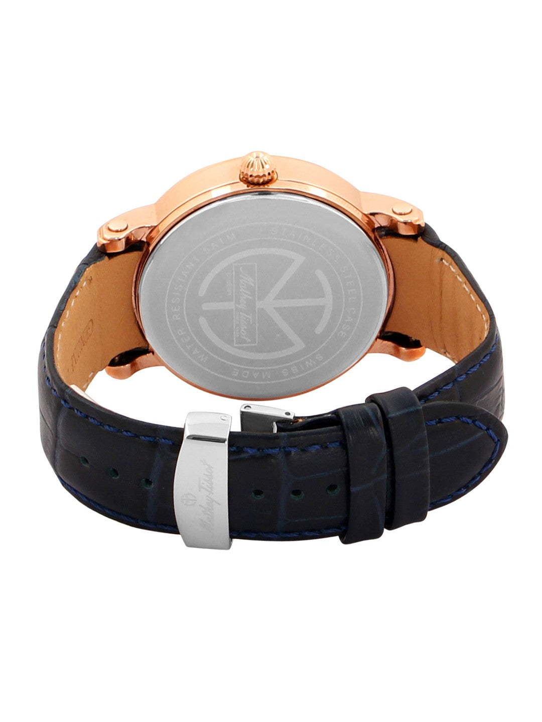 Mathey-Tissot Swiss Made Analog Blue Dial Gents Watch-H7020PBU