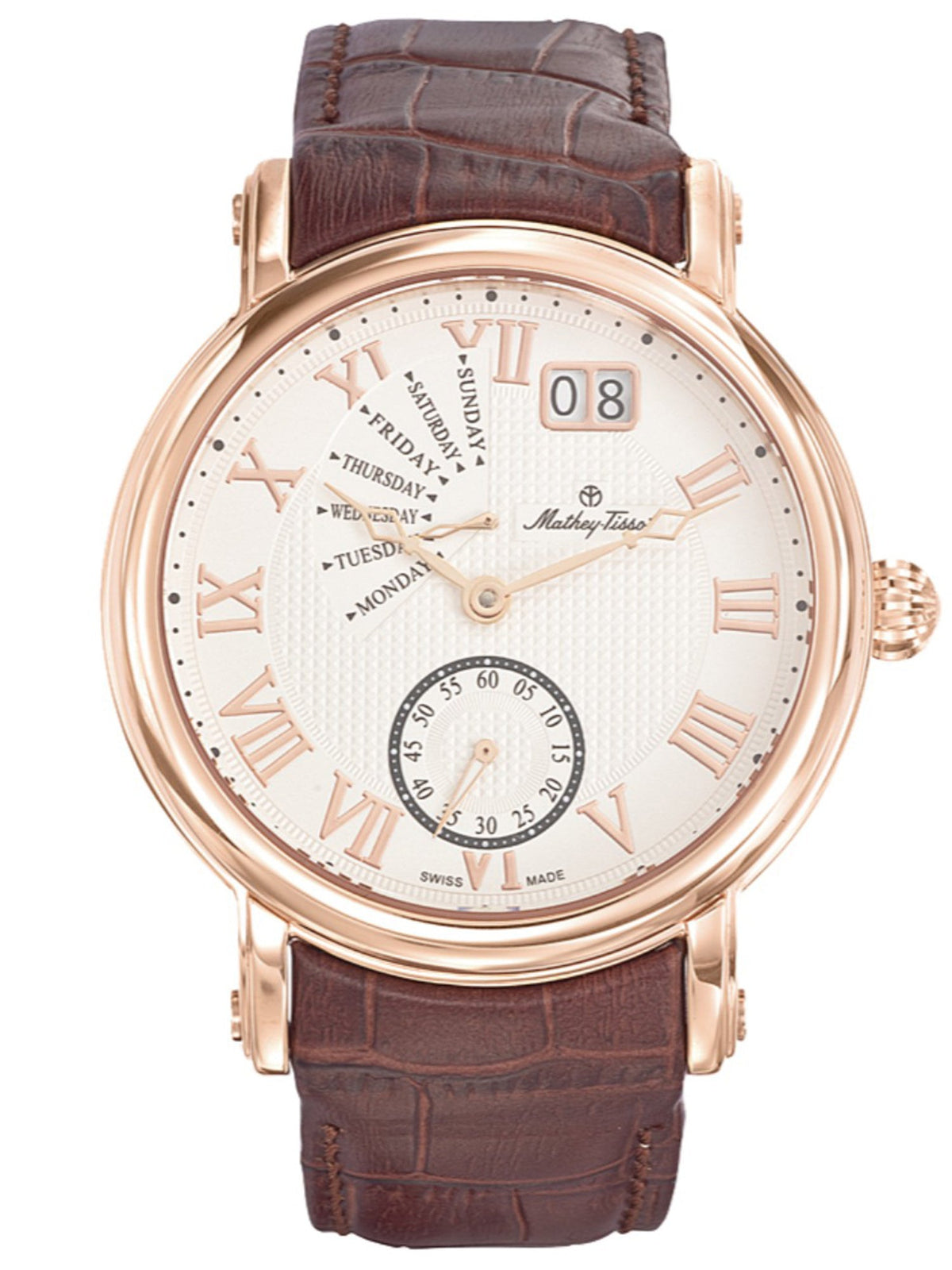 Mathey-Tissot Analog White Dial Men's Watch-H7020PI