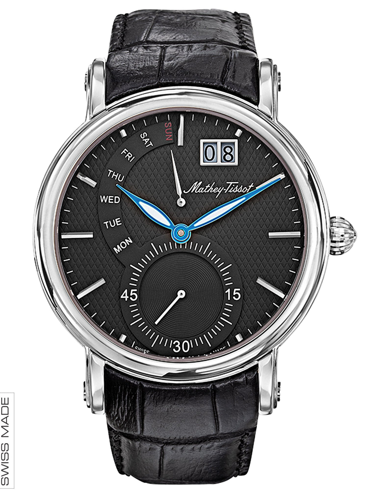 Mathey-Tissot Analog Black Dial Men&