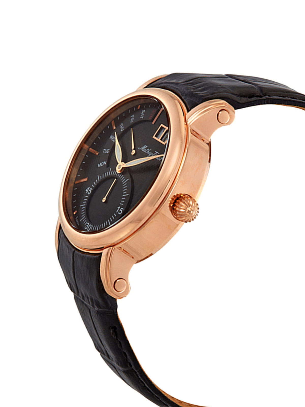 Mathey-Tissot Swiss Made Analog Black Dial Gents Watch-H450ABU_N_A