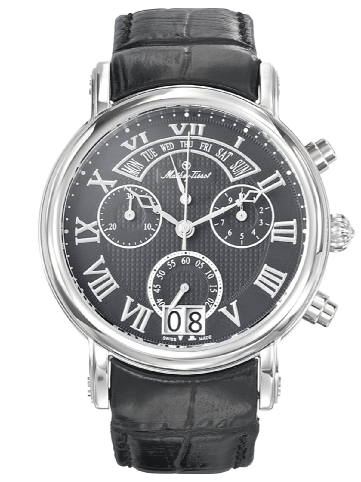Mathey-Tissot Analog Black Dial Men&