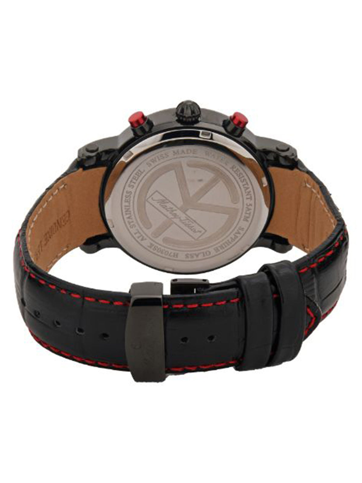 Mathey-Tissot Swiss Made Analog Chronograph Black Dial Gents Watch-H7030RSO_A