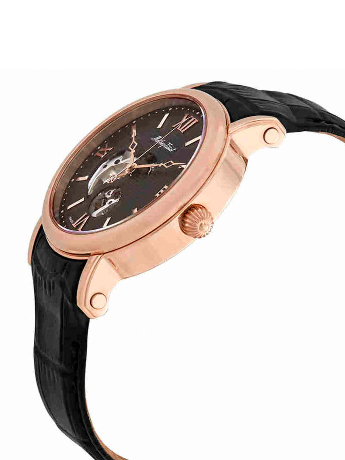 Mathey-Tissot Swiss Made Automatic Black Dial Gents Watch-H7050PN