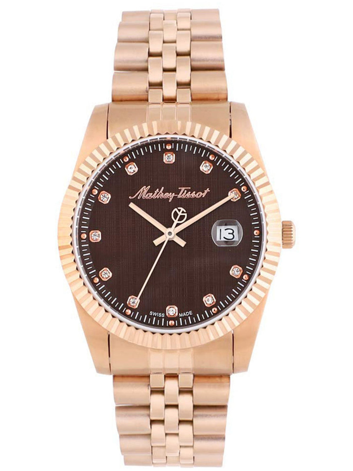 Mathey-Tissot Analog Brown Dial Men's Watch-H710PRM