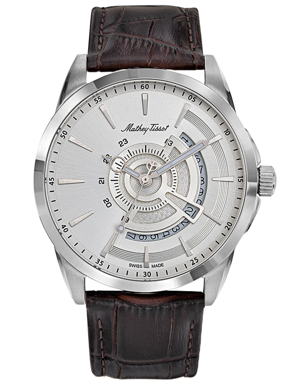 Mathey-Tissot Analog Silver Dial Men&