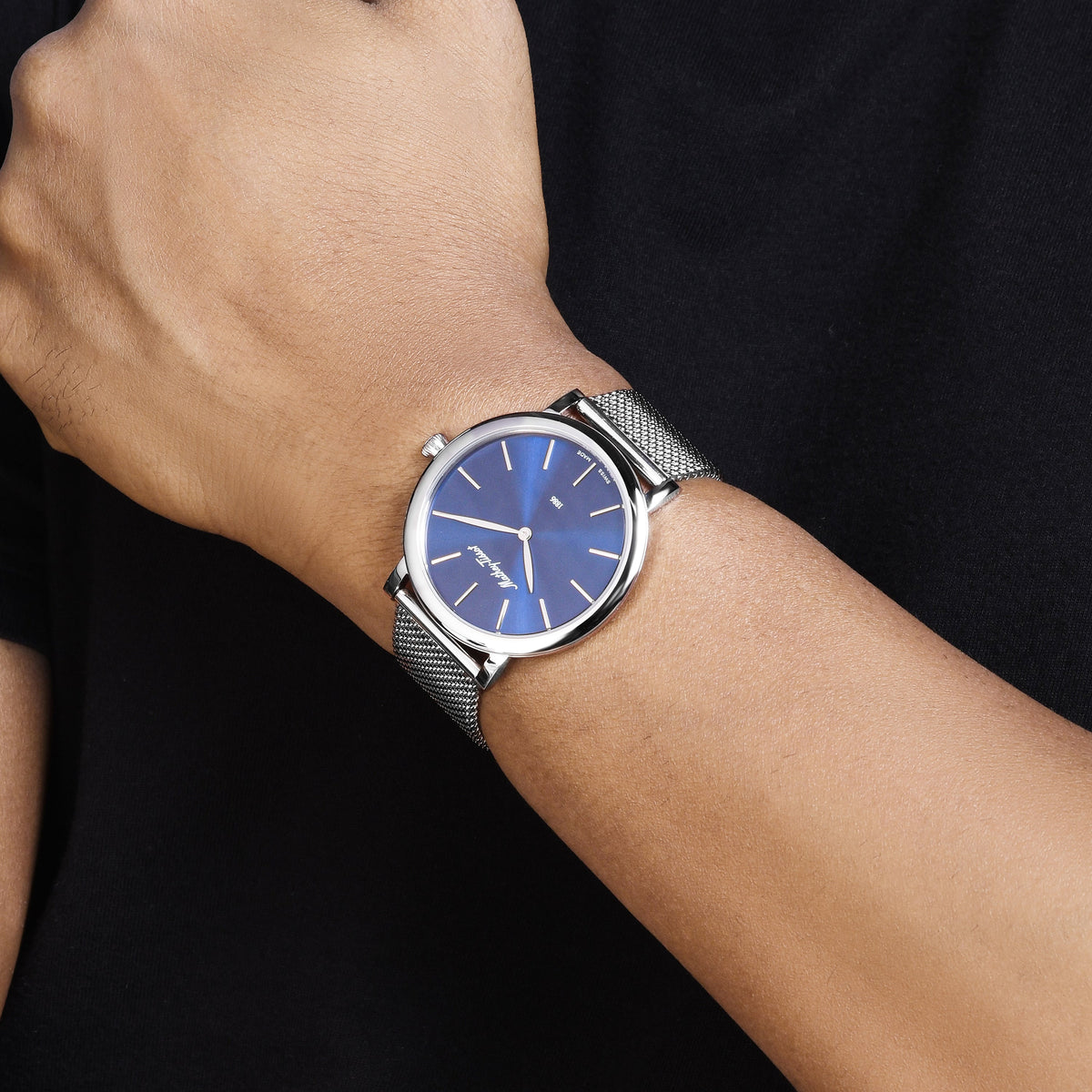 Mathey-Tissot Swiss Made Blue Dial Classic Mens Watch - H7916ABU