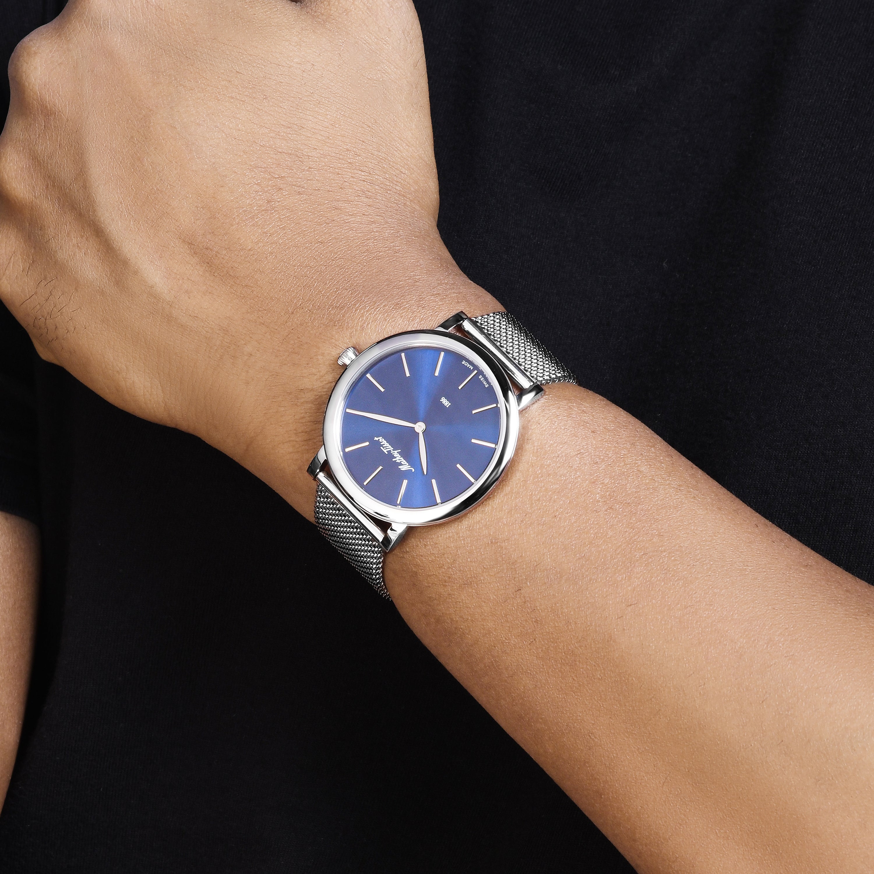 Mathey-Tissot Swiss Made Blue Dial Classic Men&