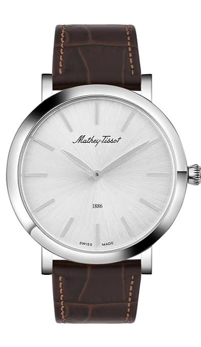 Mathey-Tissot Swiss Made White Dial Classic Mens Watch - H7916ALS
