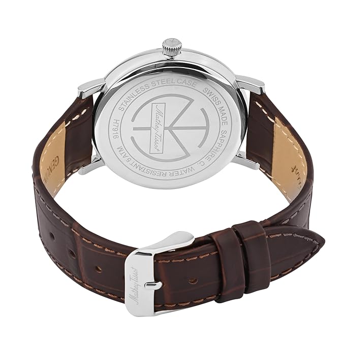 Mathey-Tissot Swiss Made White Dial Classic Mens Watch - H7916ALS