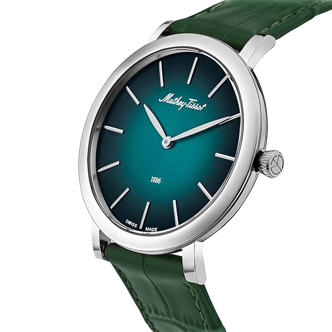 Mathey-Tissot Swiss Made Green Dial Classic Mens Watch - H7916ALV