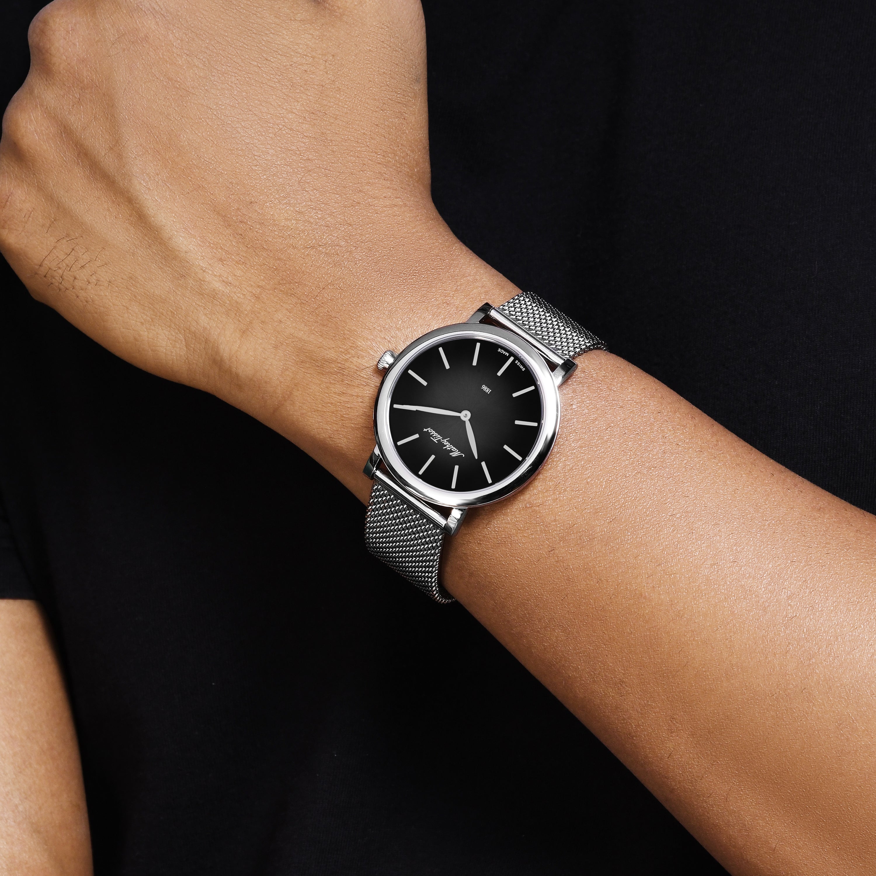 Mathey-Tissot Swiss Made Black Dial Classic Men&