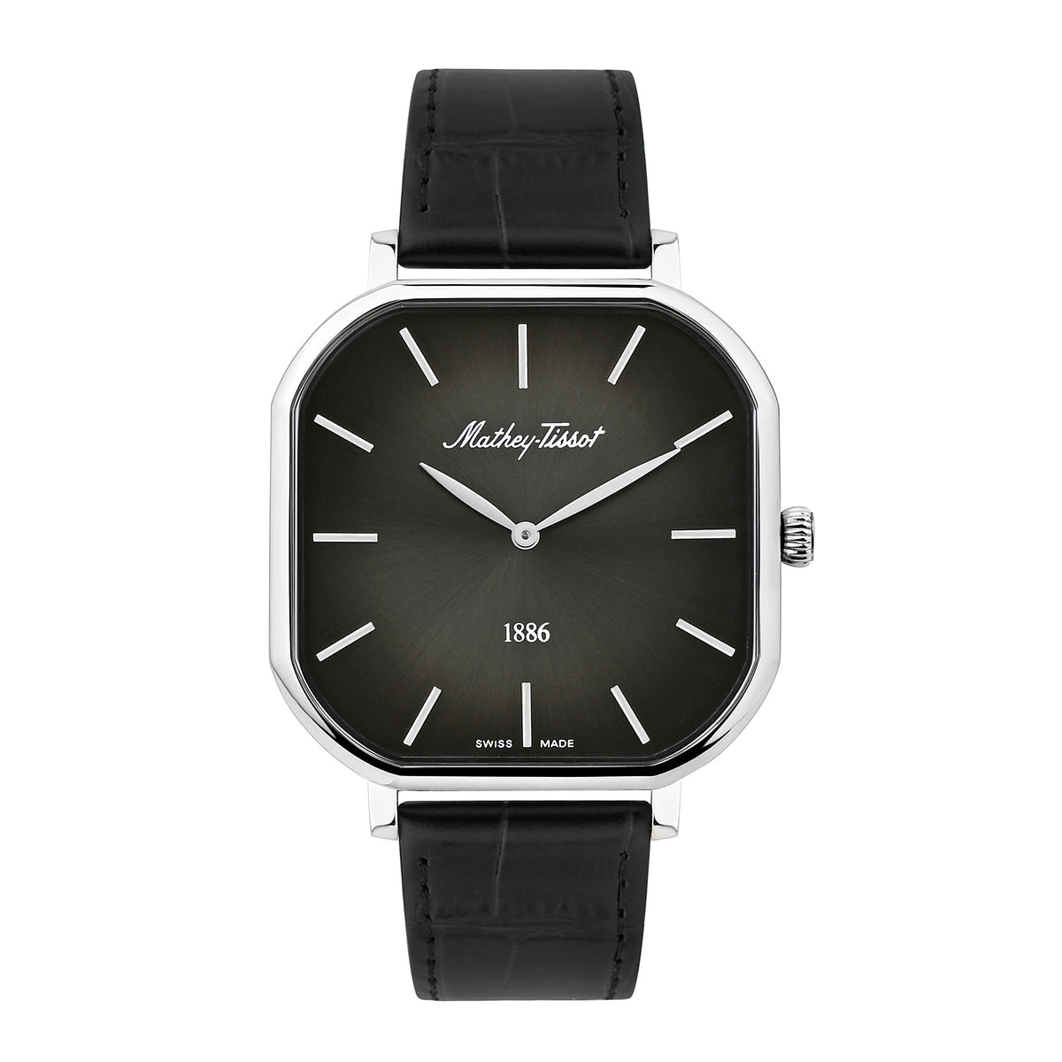 Mathey Tissot Monsoon Square Swiss Made Classic Analog Watch For Men - H7917ALN