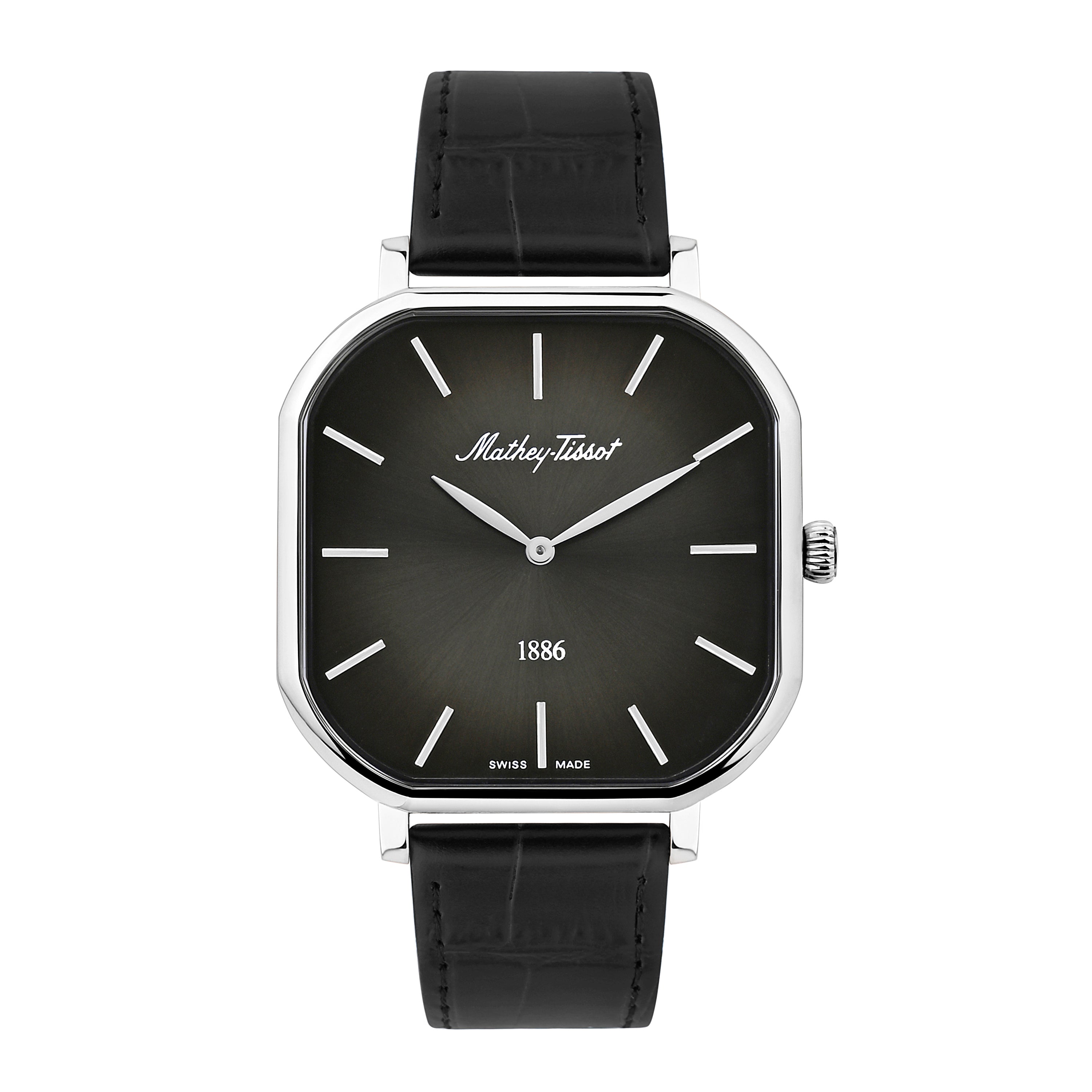 Mathey Tissot Monsoon Square Swiss Made Classic Analog Watch For Men - H7917ALN