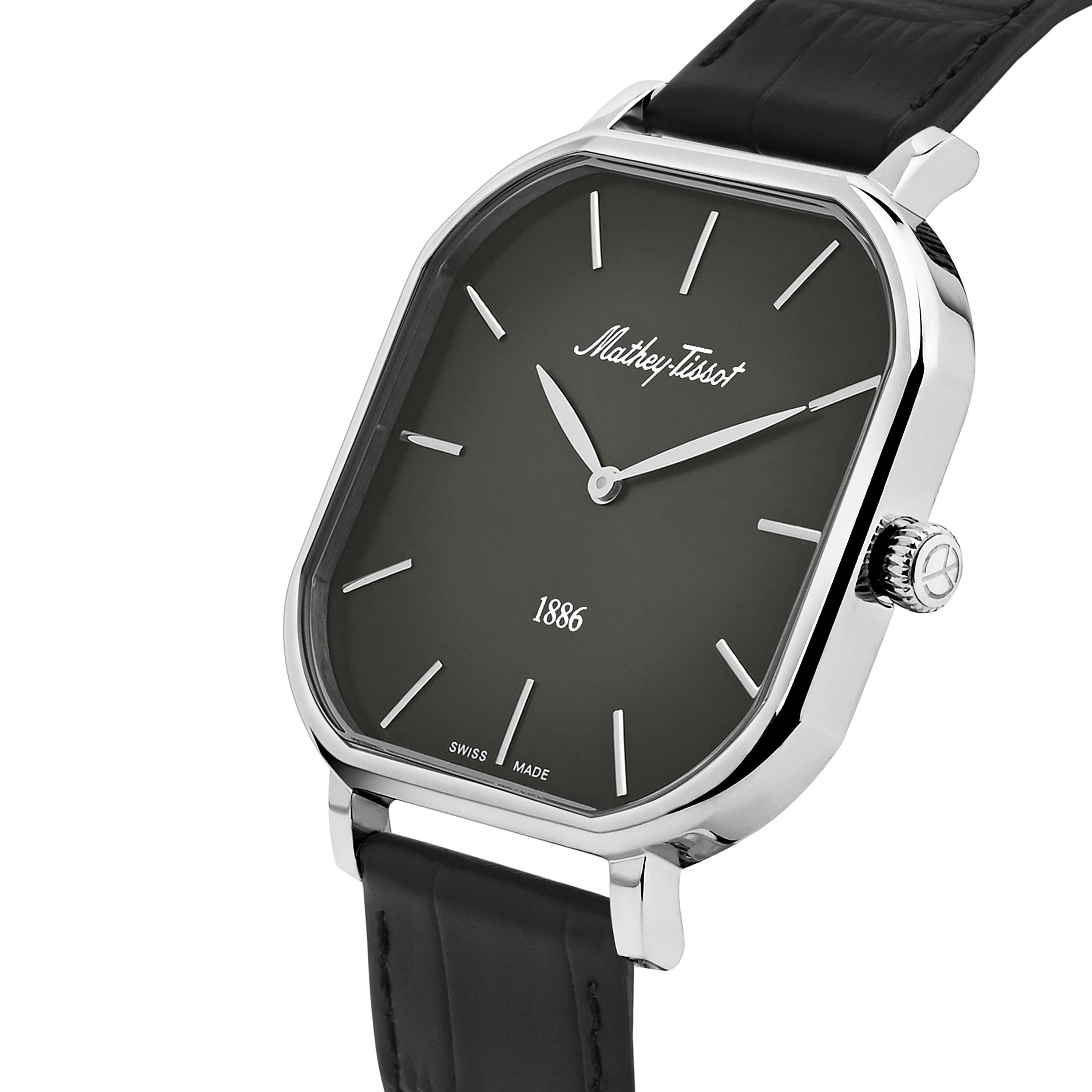 Mathey Tissot Monsoon Square Swiss Made Classic Analog Watch For Men - H7917ALN