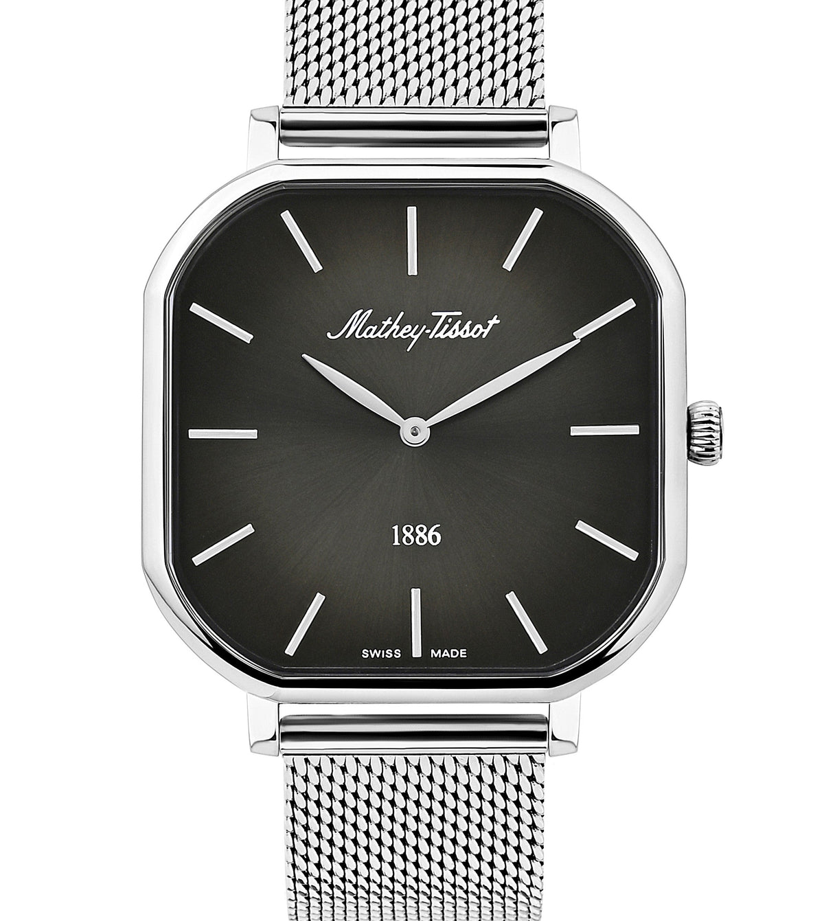 Mathey Tissot Monsoon Square Swiss Made Classic Analog Watch For Men - H7917AN