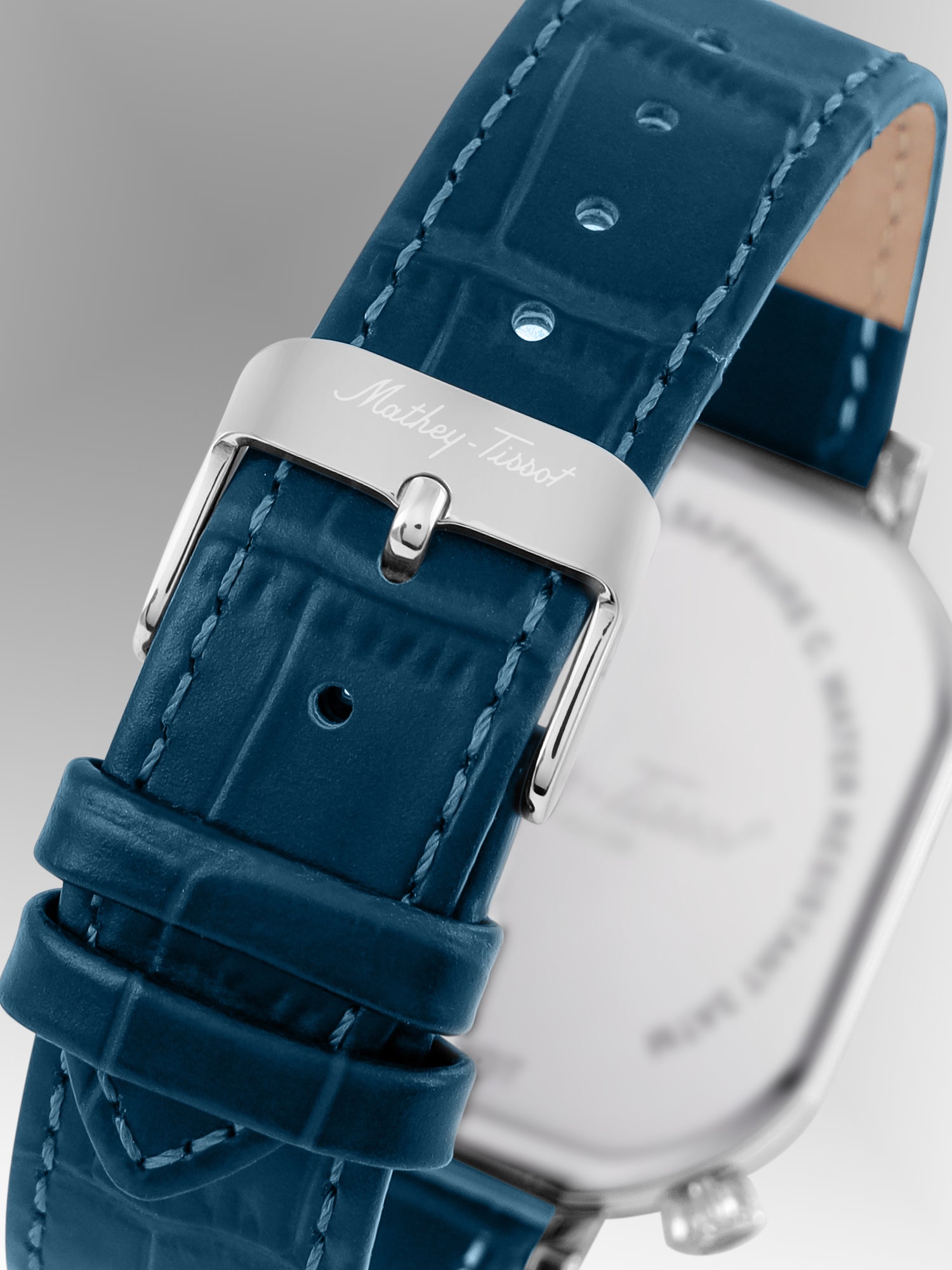 Mathey-Tissot Swiss Made Quartz Blue Dial Analog Watch - Gents H7917DTALBU