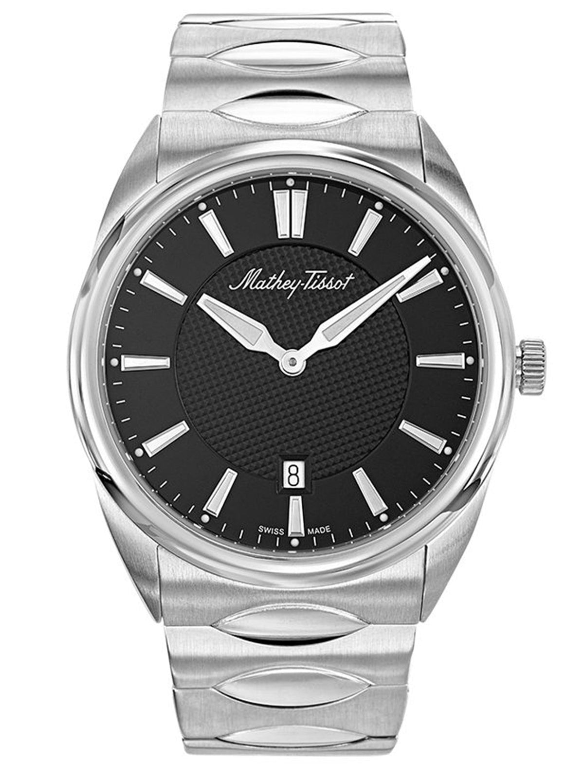 Mathey-Tissot Analog Black Dial Men's Watch-H791AN