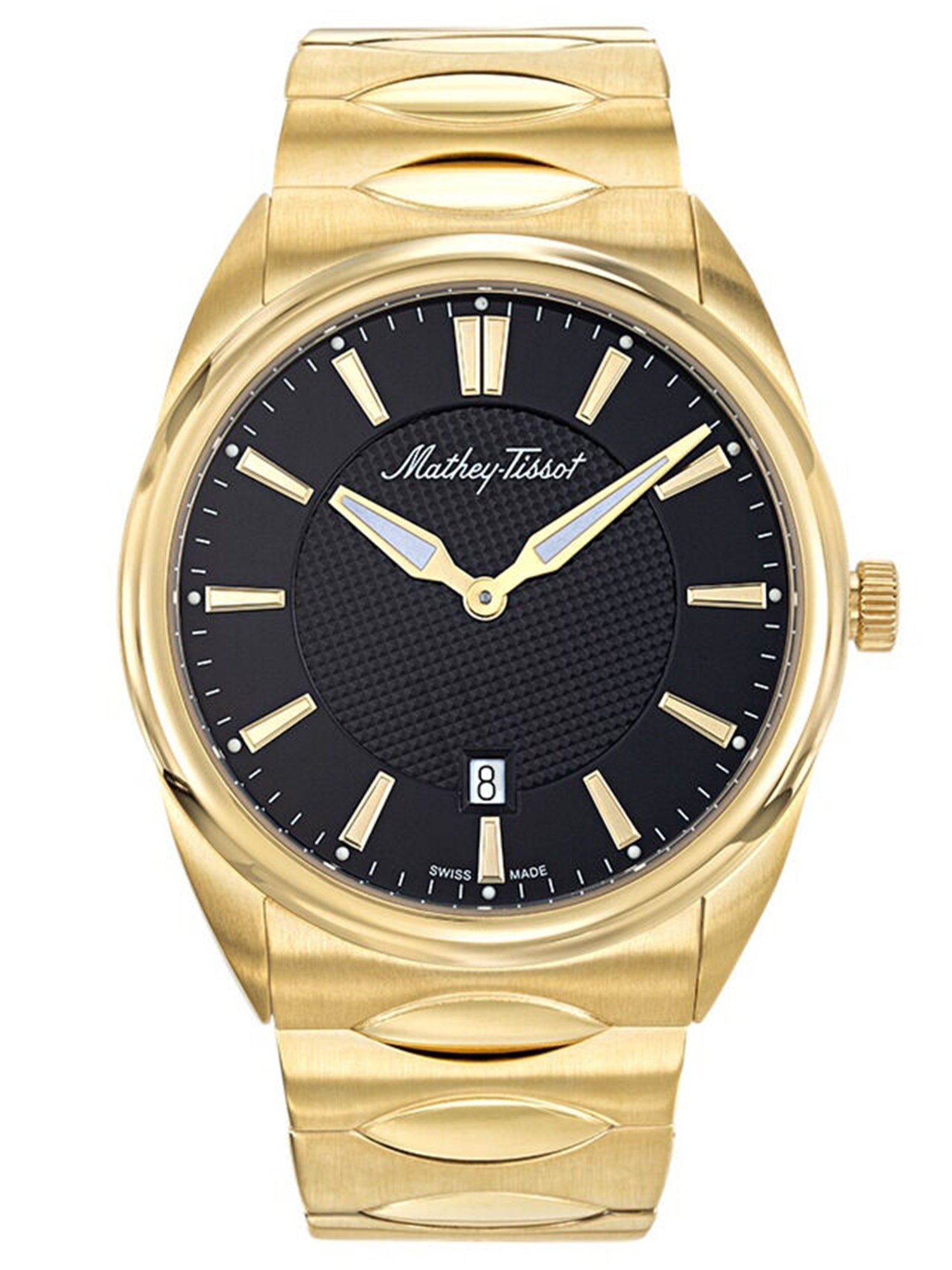 Mathey-Tissot Analog Black Dial Men&