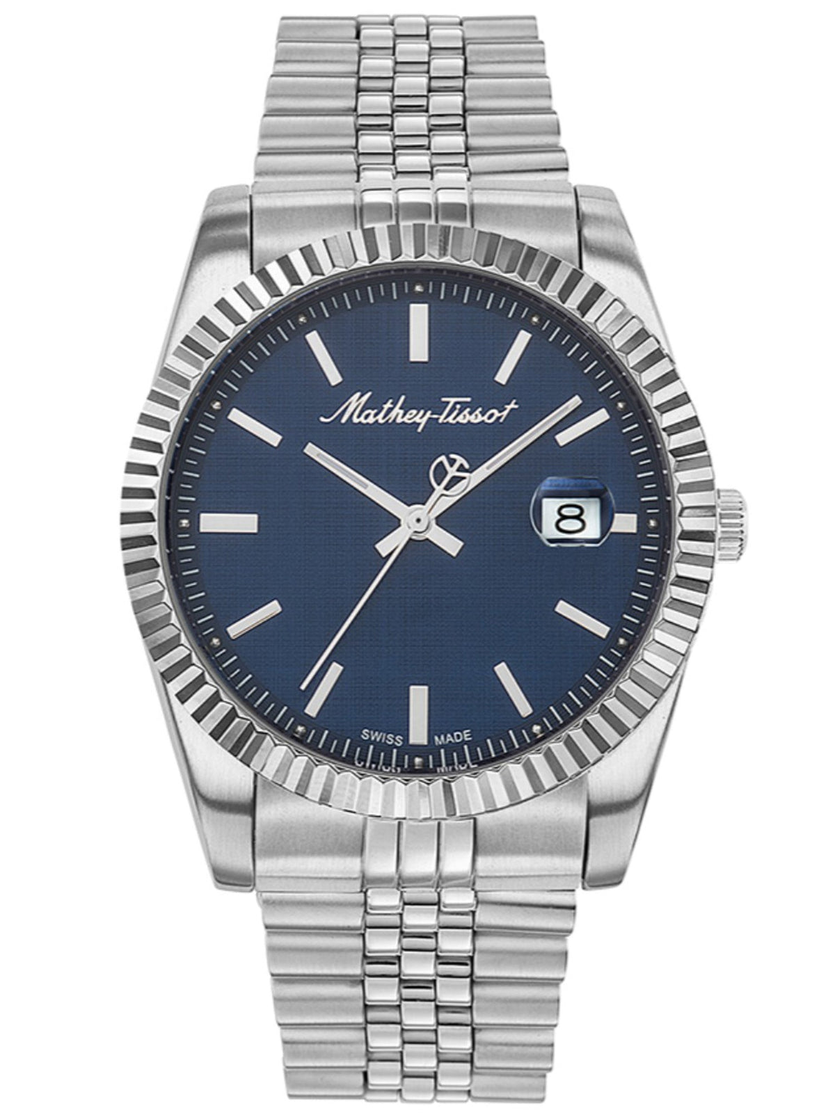 Mathey-Tissot Analog Blue Dial Men&