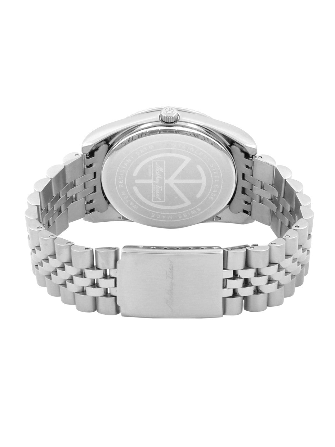 Mathey-Tissot Swiss Made Analog 40 MM Silver Dial Mens Watch-H810AI