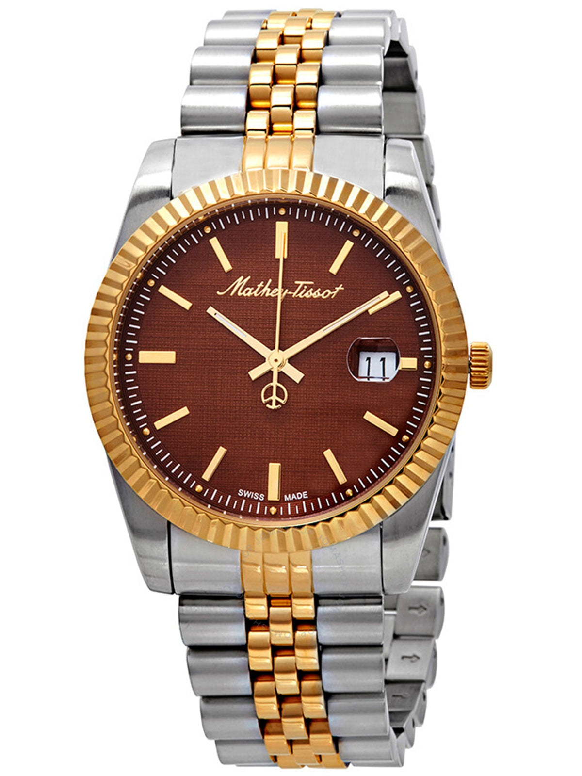 Mathey-Tissot Analog Red Dial Men&