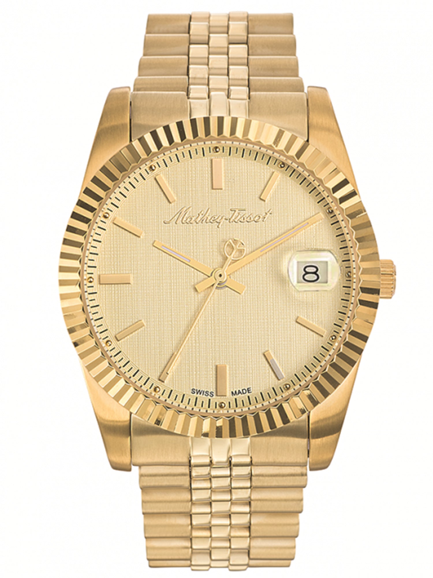 Mathey-Tissot Analog Gold Dial Men&