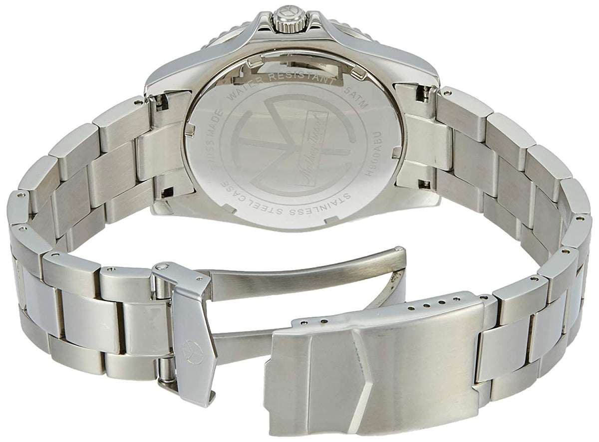 Mathey-Tissot Swiss Made Analog Blue Dial Gents Watch-H900ABU