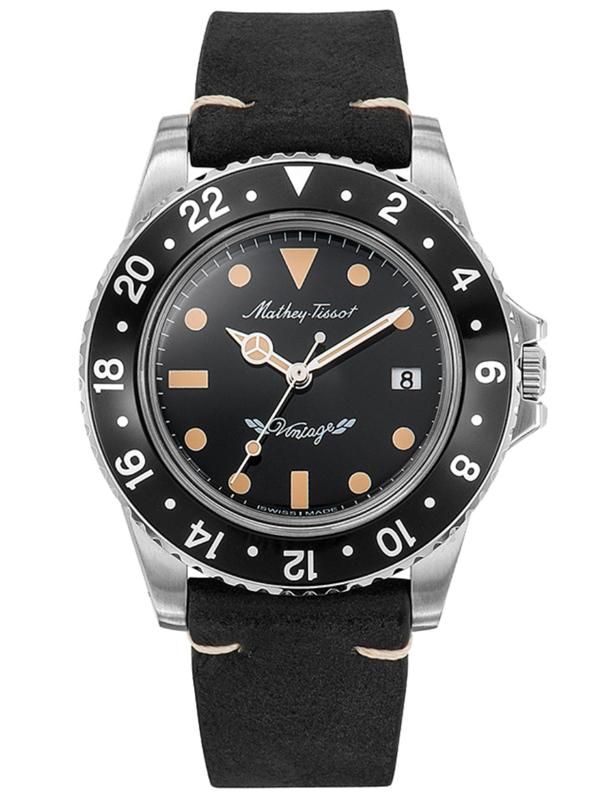 Mathey-Tissot Analog Black Dial Men's Watch-H900ALN