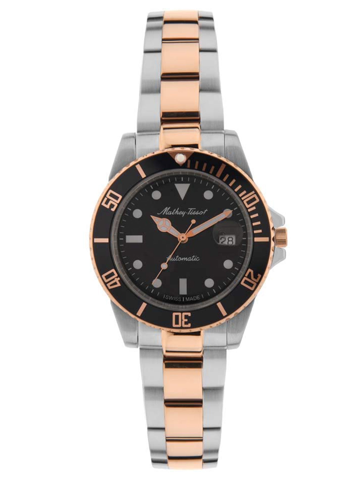 Mathey-Tissot Analog Black Dial Men&