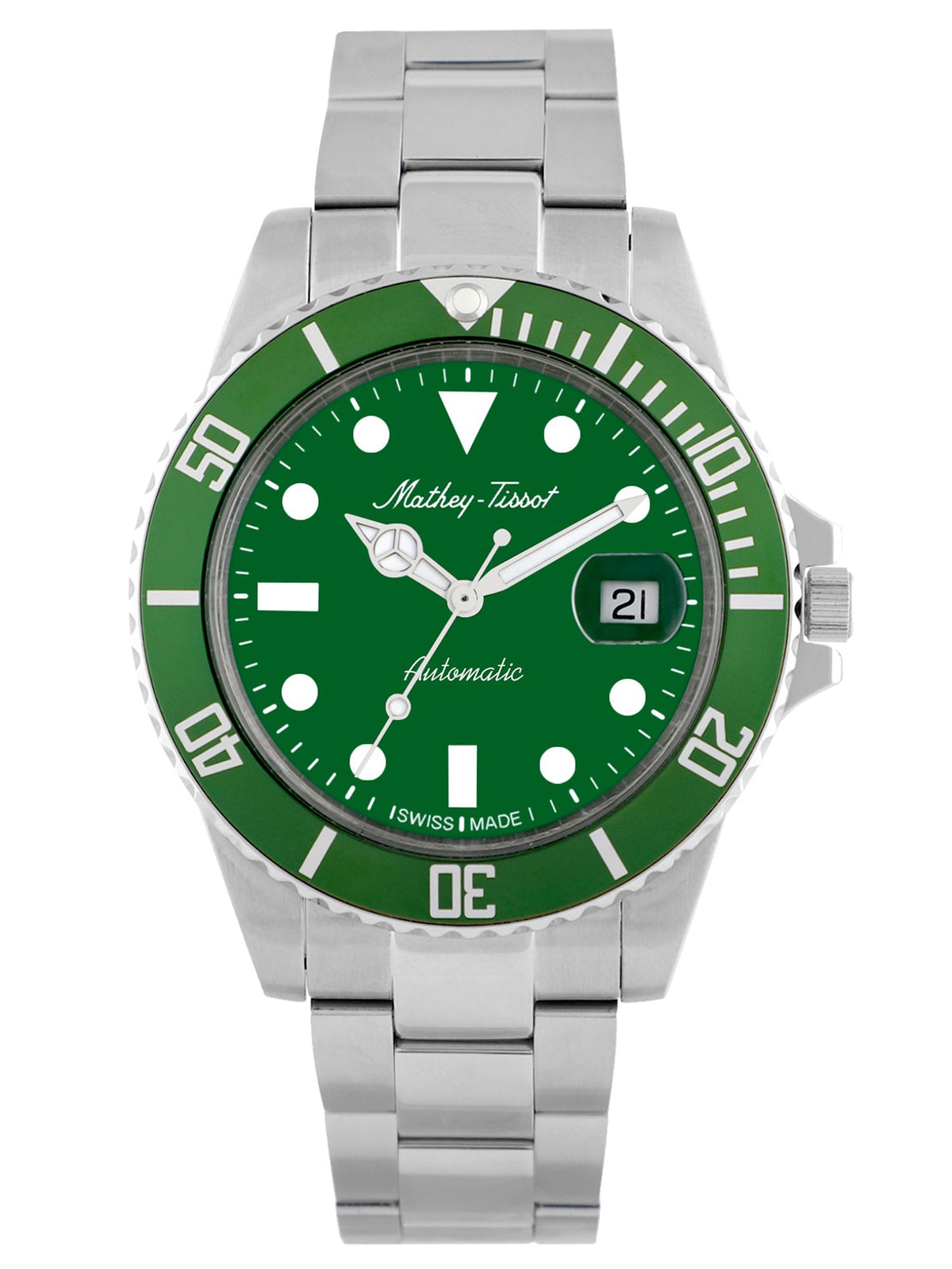 Mathey-Tissot Automatic Green Dial Men&