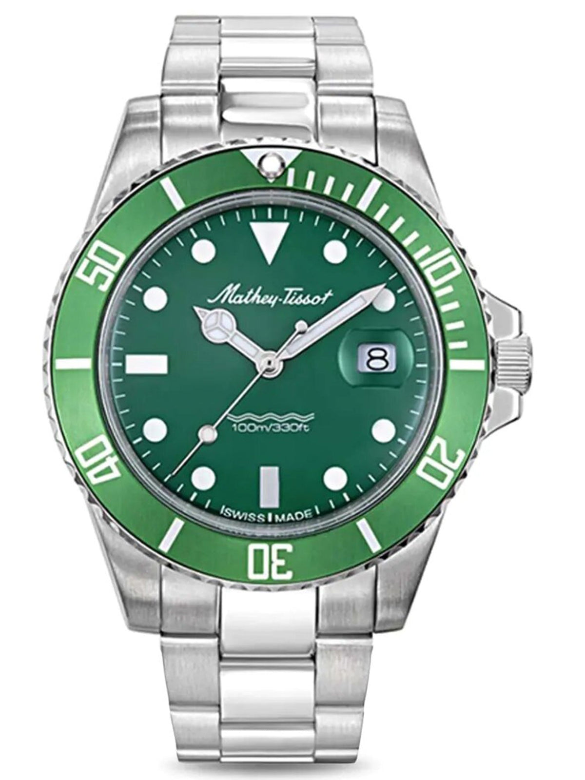 Mathey-Tissot Analog Green Dial Men&