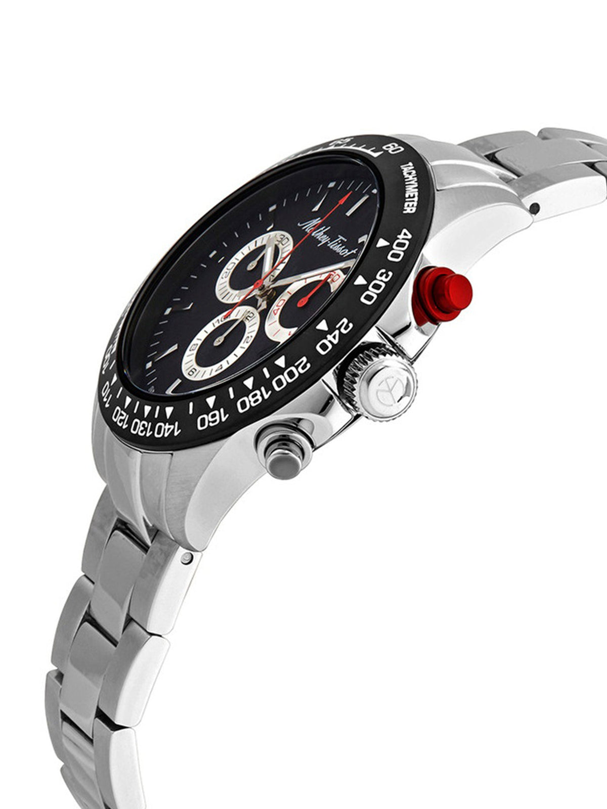 Mathey-Tissot Swiss Made Analog Black Chronograph Dial Gents Watch-H901CHAN