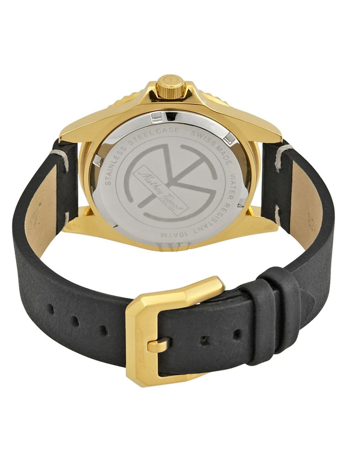 Mathey-Tissot Swiss Made Analog Black Dial Gents Watch-H901PLN